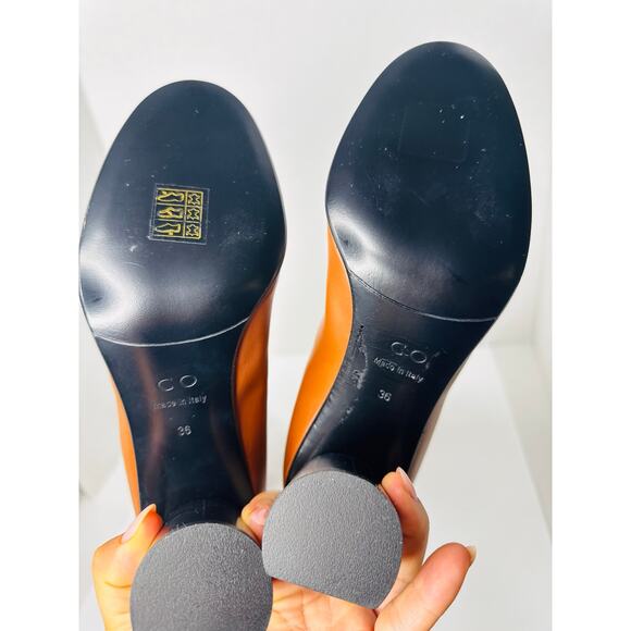 Co. Brown Leather Riding Boots Women’s Tall Equestrian Designer Luxury EU 36 - Picture 3 of 10